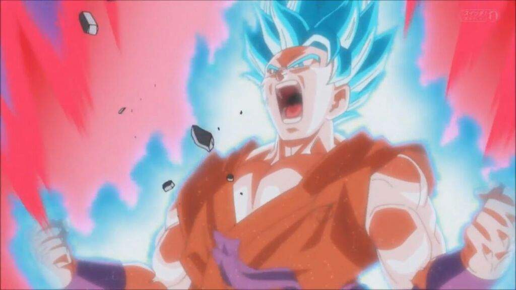 Goku ssb with Kioken